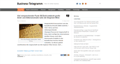 Desktop Screenshot of business-telegramm.de